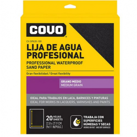 LIJA DE AGUA GRANO 220 X UNIDAD