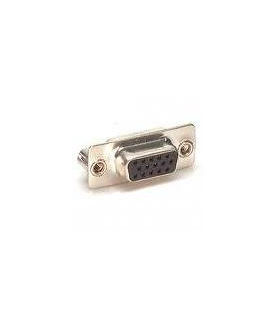 CONECTOR VGA DB15 HEMBRA DE 3 LINEAS