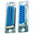 CONECTOR DB15 HEMBRA 2 LINEAS