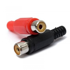 CONECTOR JACK RCA 2 PZAS