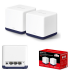 HALO H50G 2PACK AC1900 WHOLE HOME MESH WI-FI SYSTEM MERCUSYS