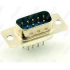 CONECTOR DB9 MACHO 180 GRADOS PCB