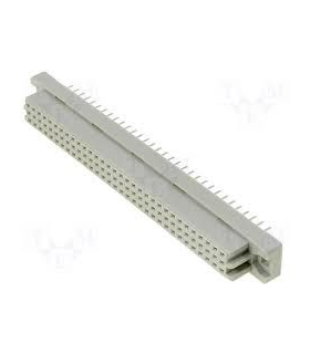 CONECTOR DIN VERTICAL HEMBRA 96 PIN PCB