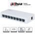 SWITCH 8 PUERTOS GIGABIT 10/100/1000 DAHUA DH-PFS3008-8GT-L