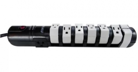 REGLETA PROTECTOR FORZA RS0-08T GIRATORIAS 8 TOMAS 