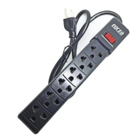 REGLETA ELECTRICA FORZA PS-001B/W 6 TOMAS