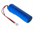 PILA DE LITHIUM 18650 RECARGABLE CON CABLE 3.7V 3000MAH