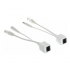 KIT INYECTOR POE PASIVO / RJ45 MACHO / RJ45 HEMBRA