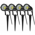 LAMPARA LED DE JARDIN PARA ENTERRAR IP65 5W RGB MULTIVOLTAJE