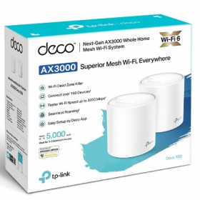 DECO X60 2PACK SISTEMA WI-FI 6 MESH MALLA AX5400 TPLINK
