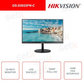 MONITOR HIKVISION 22 PULG LED DS-D5022FN-C