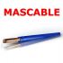 METRO DE CABLE ELECTRICO SOLIDO AISLADO THNN NUMERO 12 MASCABLE