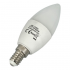 BOMBILLO TIPO VELA 7W ROSCA E14 LUZ BLANCA 6500K