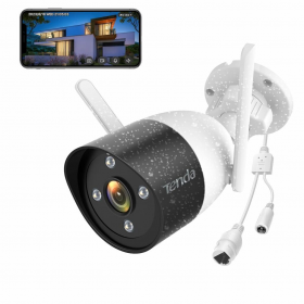  CAMARA IP WIFI TENDA OUTDOOR FULL-COLOR CT3 1080P ALEXA AUDIO BIDIRECCIONAL