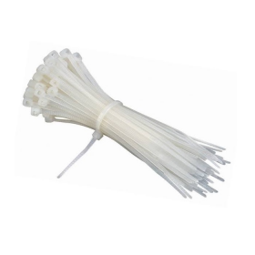 TIE WRAP - TIRRAP BLANCO 4.8 X 380 MM 100PCS