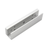 BASE TIPO U PARA CERRADURA ELECTROMAGNETICA 600 LIBRAS