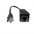 CONECTOR POE 48V / RJ45 HEMBRA / RJ45 MACHO SP-SP02S-G