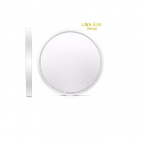 LAMPARA LED BORDE BLANCO REDONDA 12W SOBREPONER CLASSIC LUX ULTRA SLIM LBI-46-1