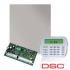 ALARMA DSC PC1832 CON TECLADO PK5501 Y CAJA METALICA