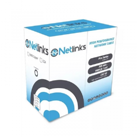 BOBINA DE CABLE UTP OUTDOOR NETLINKS CAT6 305M