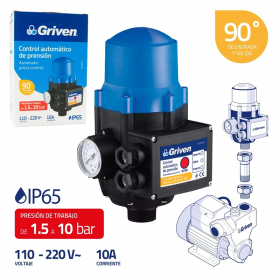 PRESSCONTROL GRIVEN CONTROL DE PRESION DE AGUA PARA BOMBAS