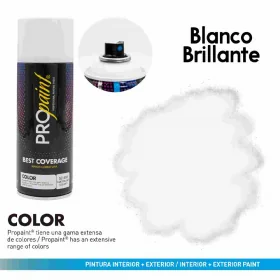 PINTURA EN AEROSOL BLANCO BRILLANTE/GLOSS WHITE. MARCA PROPAINT 