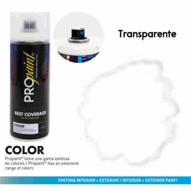 PINTURA EN AEROSOL TRANSPARENTE. MARCA PROPAINT 