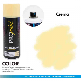 PINTURA EN AEROSOL AMARILLO/ CREAM YELLOW MARCA PROPAINT 