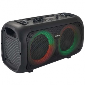 CORNETA BLUETOOTH AIWA 400W CON BATERIA, MICROFONO, LUZ LED AWPOH35