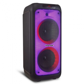 CORNETA BLUETOOTH AIWA 800W CON BATERIA, MICROFONO, LUZ LED AWPOH1D