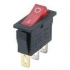 SWITCH ROCKER ON /OFF CON LUZ 12V ROJO