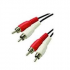 EXTENSION PLUG RCA 2X2 DE 1 METRO
