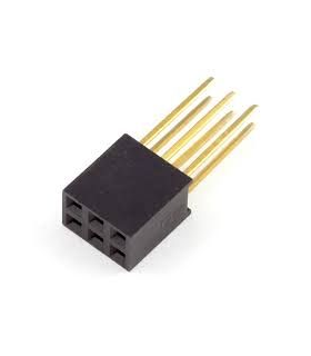 PIN HEADER 2X3 APILABLE PARA SHIELD ARDUINO