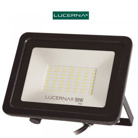 REFLECTOR LED 50W COMPACTO 6K IP65, 1 AÑO DE GARANTIA. LUCERNA 