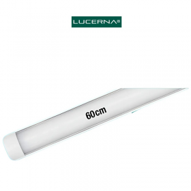 LAMPARA LED LINEAL SUPERFICIAL 18W 6500k LUZ BLANCA 60CM LUCERNA 