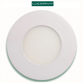 PANEL LED 3W REDONDO EMPOTRAR LUCERNA 6500K 