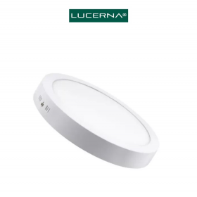 PANEL LED REDONDO SUPERFICIAL 12W 6K HIGH LUMEN LUCERNA 