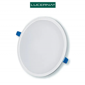 PANEL LED REDONDO PARA EMPOTRAR 18W 6 PULG 6K HIGH LUMEN LUCERNA 