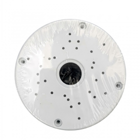 CAJETIN PLASTICO REDONDO 5 PULG C/VIDEO BALUN PARA CAMARA DE SEGURIDAD