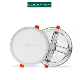 PANEL LED REDONDO 6 PULG 15W AJUSTABLE EMPOTRAR 6500K LUCERNA